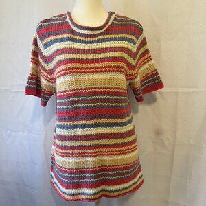 Vintage Orvis Women's Short Sleeve Sweater